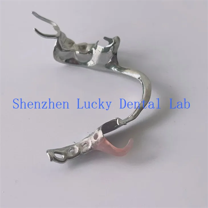 Αισθητικό Valplast Clasp Οδοντιατρικό μεταλλικό πλαίσιο που κατασκευάστηκε στην Κίνα